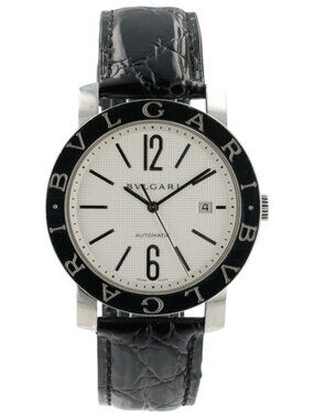 Bvlgari Chronograph White Dial Stainless Steel 42mm Automatic Men’s Watch